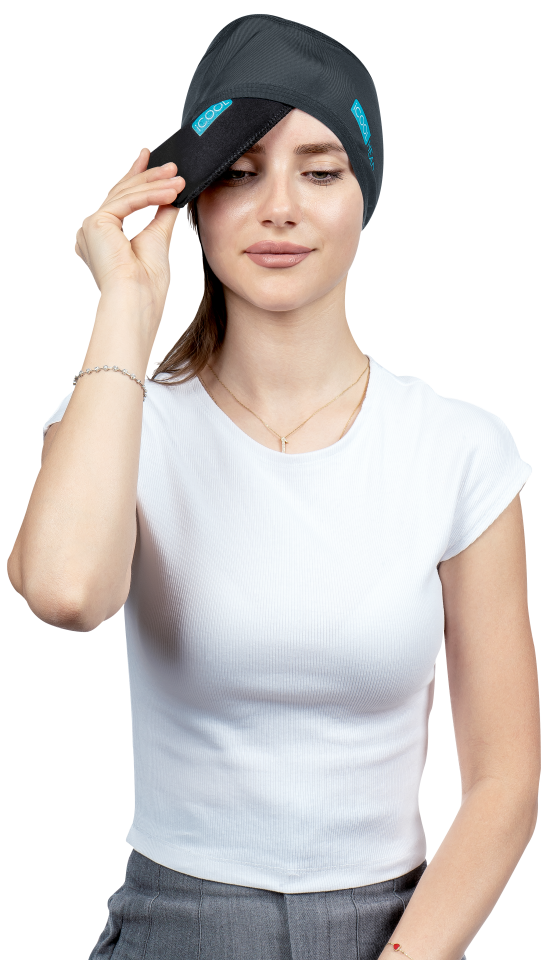 ICOOL HEAD MİGREN VE BAŞ AĞRISI GİDERİCİ BAŞLIK SOĞUK VE SICAK KOMPRES ŞAPKA ANTRASİT(GRİ)