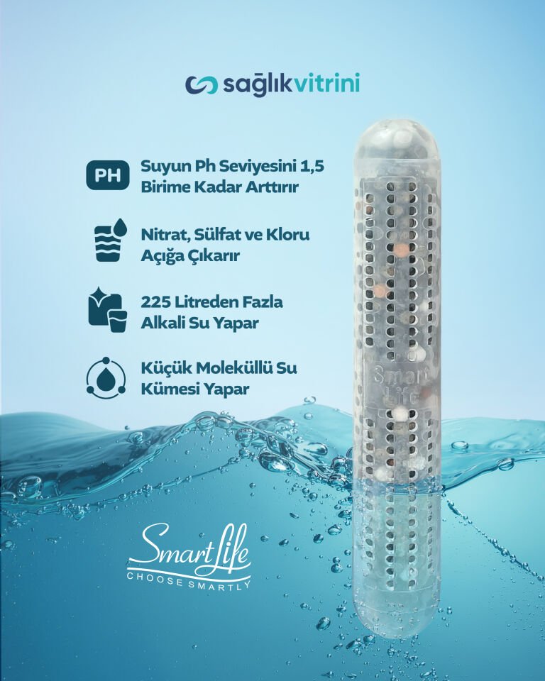 CANLI SU-BAĞIŞIKLIĞINI GÜÇLENDİR,VÜCUDUNU YENİLE! ALKALİ SU İLE ZİNDE KAL-120 GÜNLÜK KULLANIM 225LT ALKALİ SU!