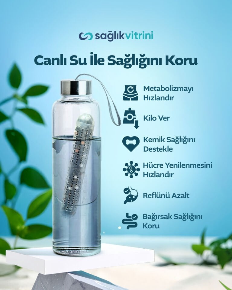 CANLI SU-BAĞIŞIKLIĞINI GÜÇLENDİR,VÜCUDUNU YENİLE! ALKALİ SU İLE ZİNDE KAL-120 GÜNLÜK KULLANIM 225LT ALKALİ SU!